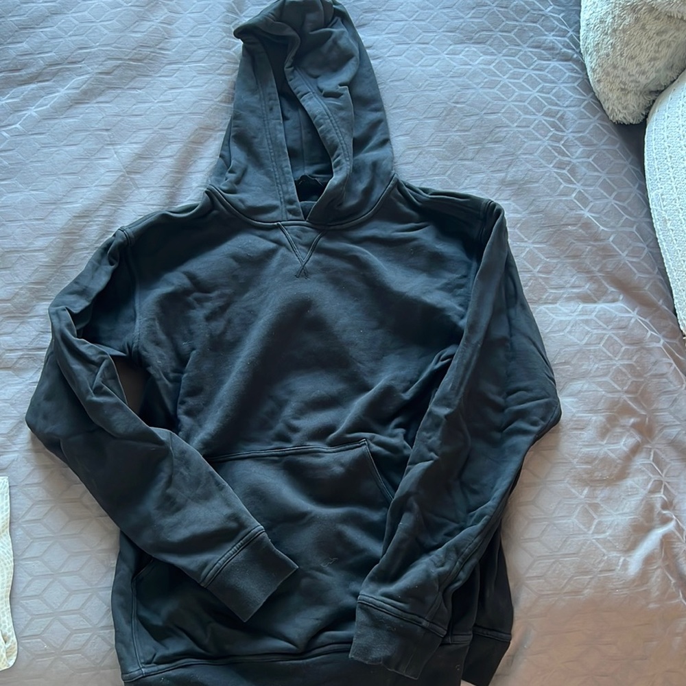 Like New Lululemon All Yours Hoodie *French Terry in Black size 8